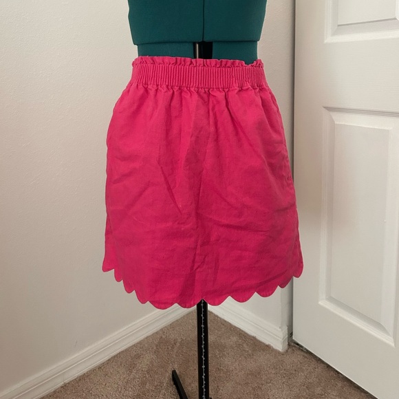 Hot pink J. Crew skirt - Picture 1 of 3